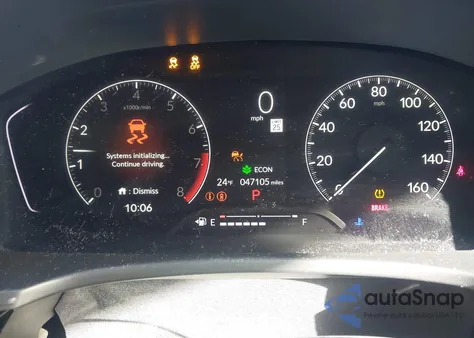 2023 Honda Civic Sport z USA, uszkodzony, nr VIN 2HGFE2F59PH513586